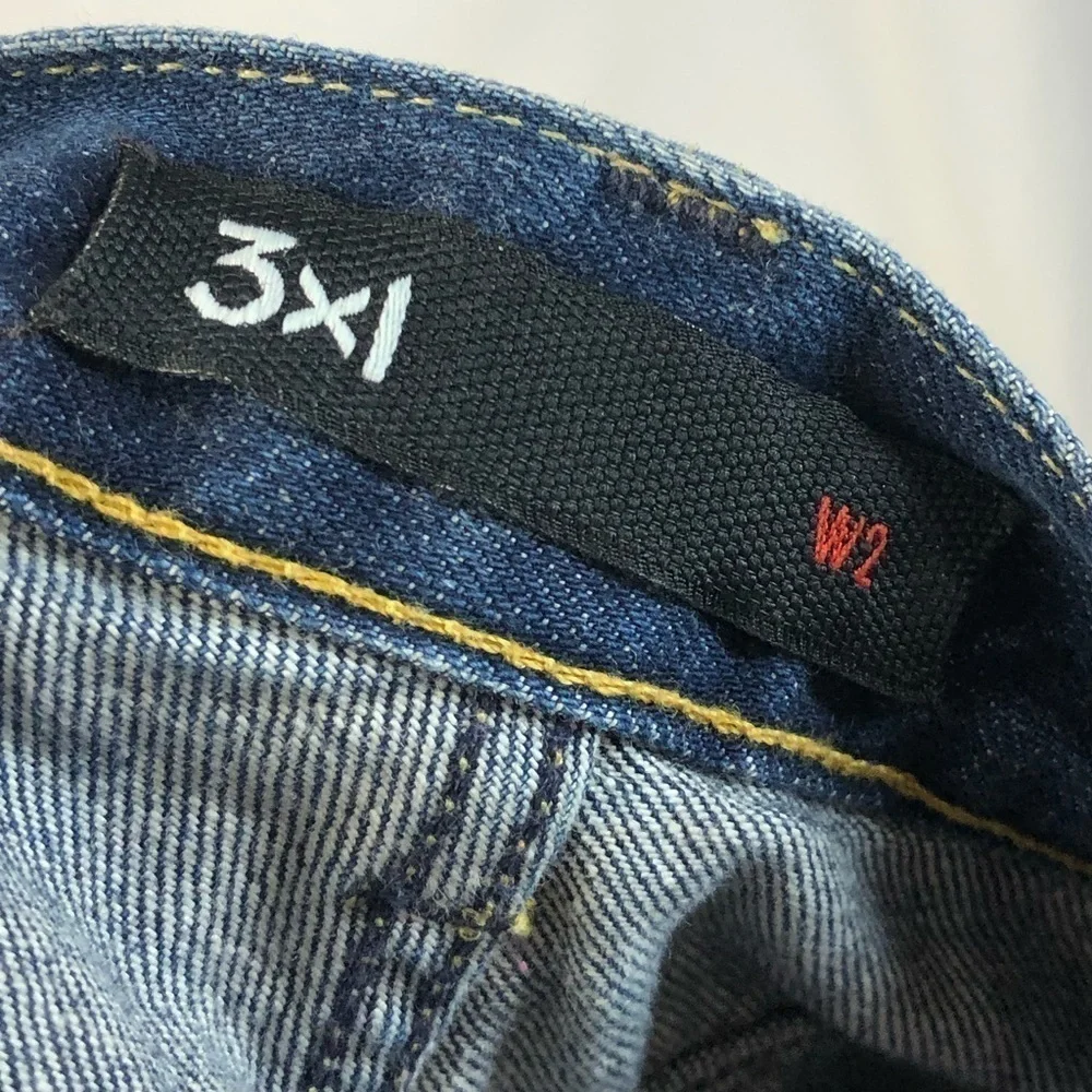 3X1 NYC Dark Blue Distressed Denim‎ Cut Off Shorts 29